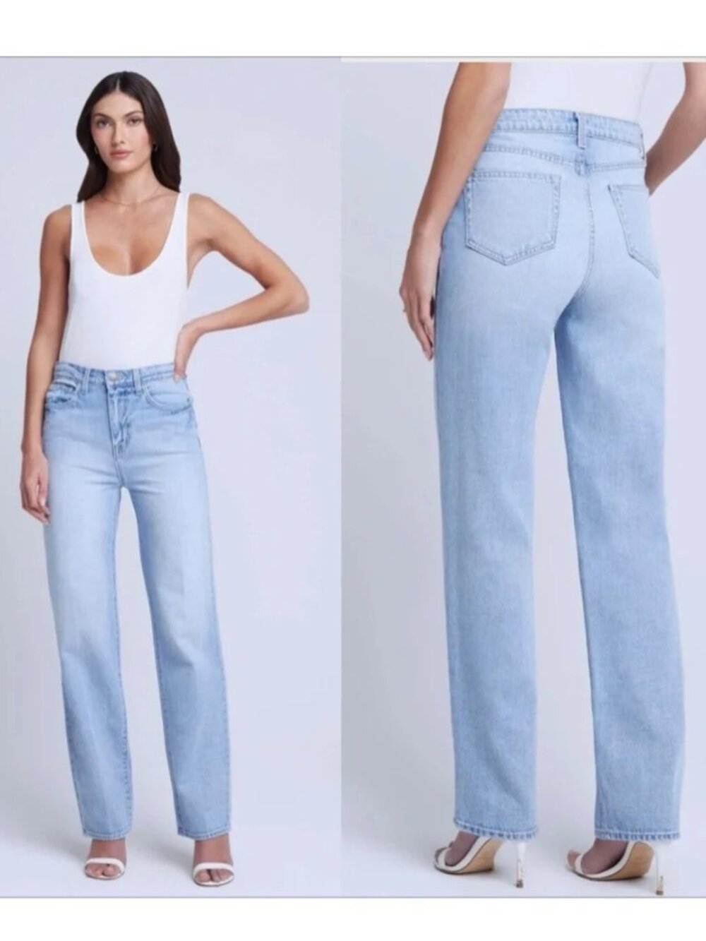 L’agence Jones Ultra High Rise In Fontana Light Wash